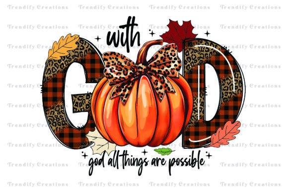 Fall Christian PNG T-Shirt Designs