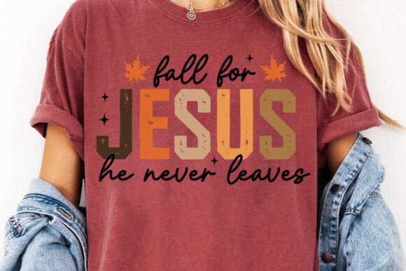 Fall for Jesus Shirt: Christian Fall Pum T-Shirt Designs