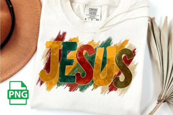 Jesus Fall Colors PNG, Autumn Christian