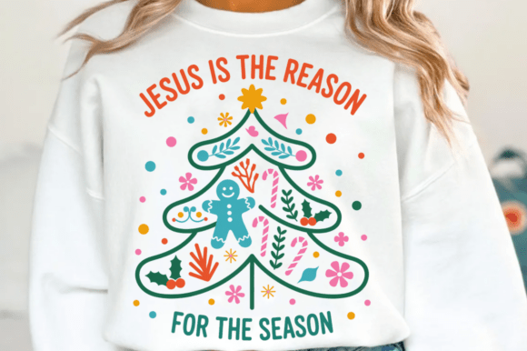 Jesus Is the Reason PNG: Christmas T-Shirt Designs
